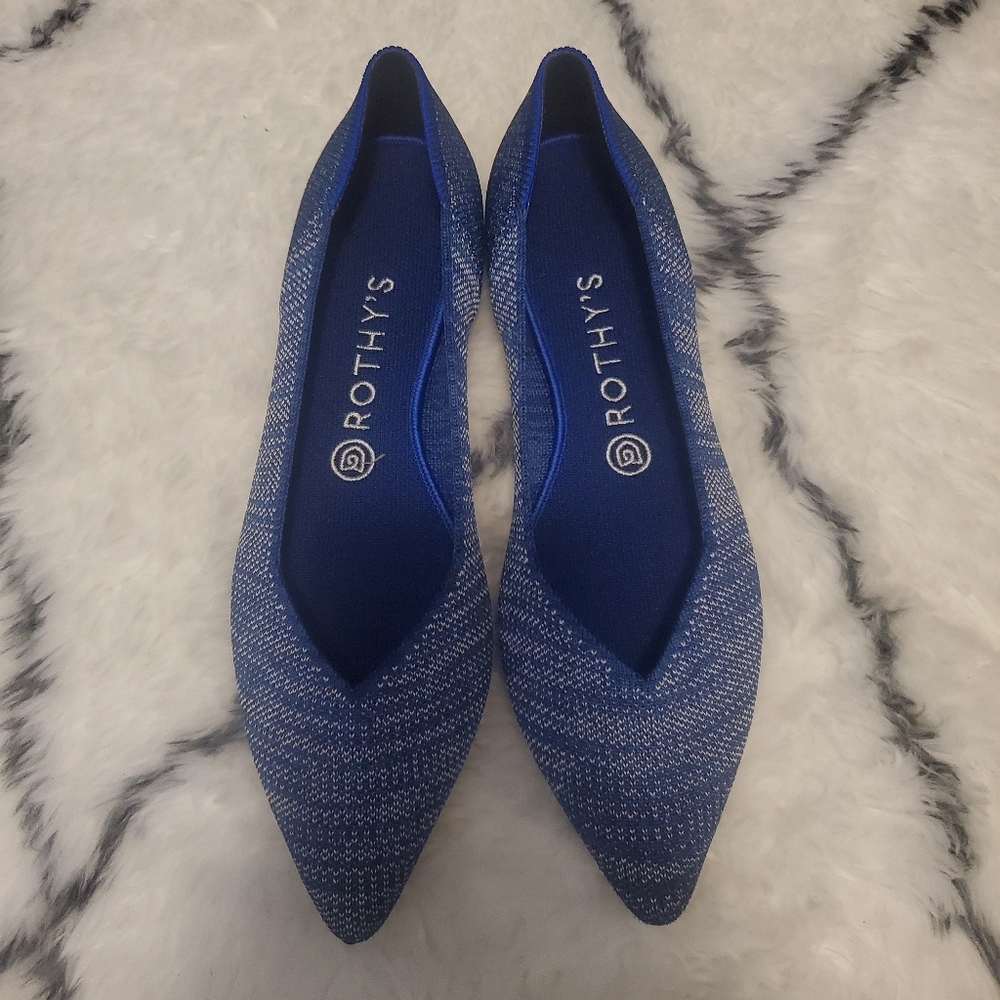 Rothy's Indigo Heather point Size 10